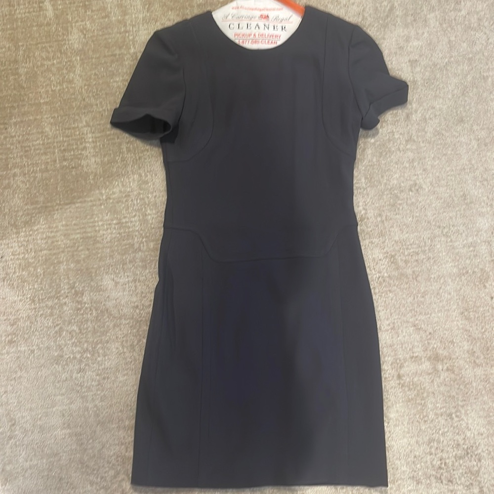 GUCCI Grayish- blue sophisticated dress